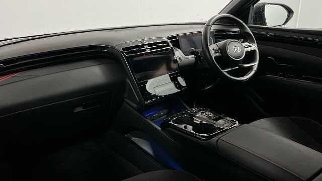 Hyundai TUCSON 1.6 h T-GDi N Line SUV 5dr Petrol Hybrid Auto Euro 6 (s/s) (230 ps) Red