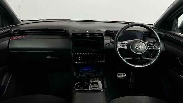 Hyundai TUCSON 1.6 h T-GDi N Line SUV 5dr Petrol Hybrid Auto Euro 6 (s/s) (230 ps) Red