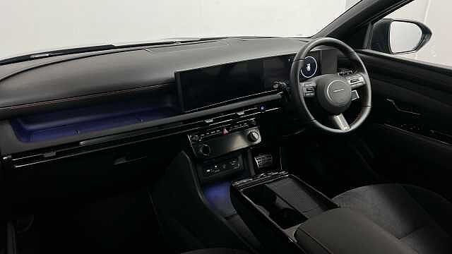 Hyundai TUCSON 1.6 T-GDi N Line S SUV 5dr Petrol Hybrid Auto Euro 6 (s/s) (215 ps) BLACK