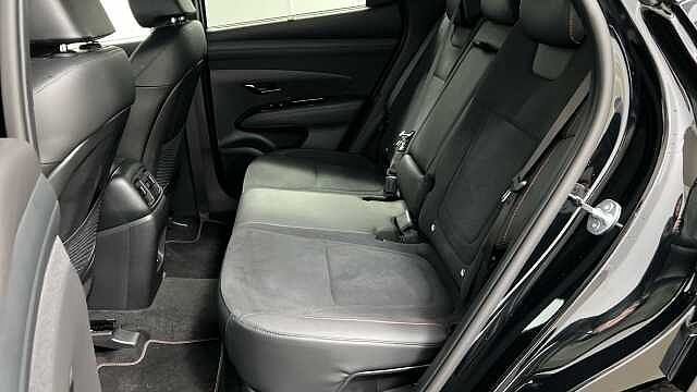 Hyundai TUCSON 1.6 T-GDi N Line S SUV 5dr Petrol Hybrid Auto Euro 6 (s/s) (215 ps) BLACK