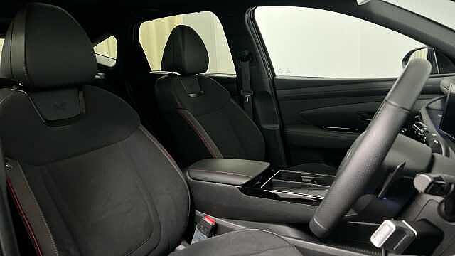 Hyundai TUCSON 1.6 T-GDi N Line S SUV 5dr Petrol Hybrid Auto Euro 6 (s/s) (215 ps) BLACK