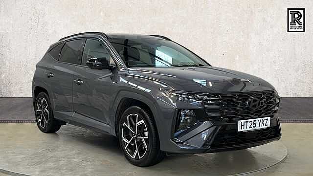Hyundai TUCSON 1.6 T-GDi N Line S SUV 5dr Petrol Hybrid Auto Euro 6 (s/s) (215 ps) GREY