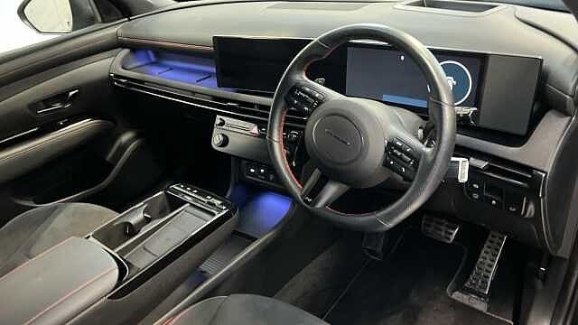 Hyundai TUCSON 1.6 T-GDi N Line S SUV 5dr Petrol Hybrid Auto Euro 6 (s/s) (215 ps) GREY