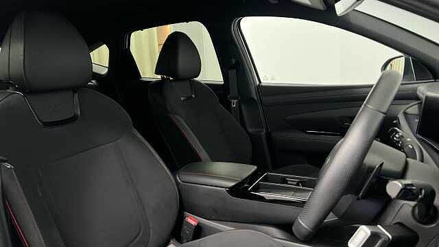 Hyundai TUCSON 1.6 T-GDi MHEV N Line SUV 5dr Petrol Hybrid DCT Euro 6 (s/s) (160 ps) White