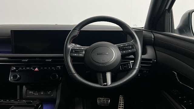 Hyundai TUCSON 1.6 T-GDi MHEV N Line SUV 5dr Petrol Hybrid DCT Euro 6 (s/s) (160 ps) White