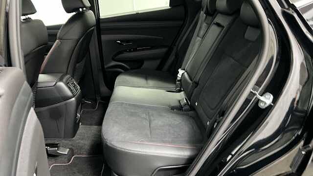 Hyundai TUCSON 1.6 T-GDi N Line S SUV 5dr Petrol Hybrid Auto Euro 6 (s/s) (215 ps) Black