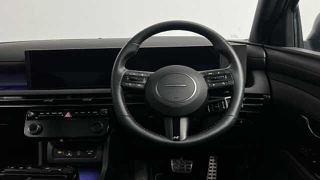 Hyundai TUCSON 1.6 T-GDi N Line S SUV 5dr Petrol Hybrid Auto Euro 6 (s/s) (215 ps) Black