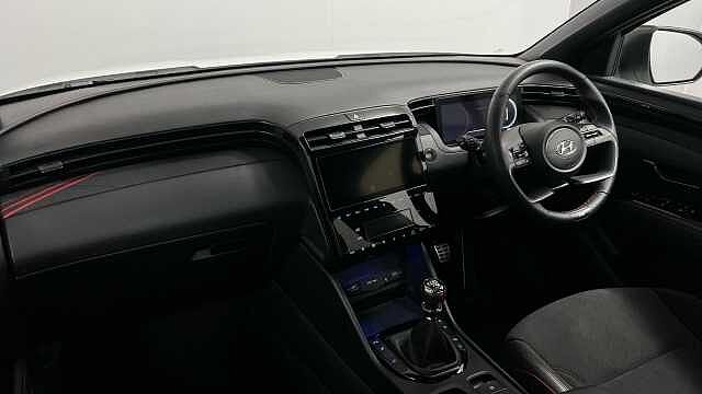 Hyundai TUCSON 1.6 T-GDi N Line S SUV 5dr Petrol Manual Euro 6 (s/s) (150 ps) White