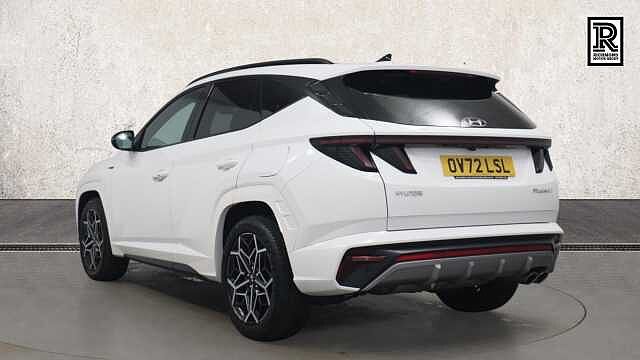 Hyundai TUCSON 1.6 T-GDi N Line S SUV 5dr Petrol Manual Euro 6 (s/s) (150 ps) White