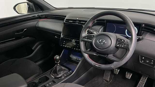 Hyundai TUCSON 1.6 T-GDi N Line S SUV 5dr Petrol Manual Euro 6 (s/s) (150 ps) White