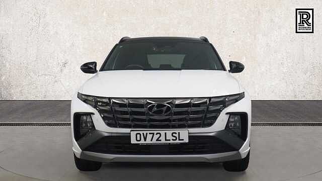 Hyundai TUCSON 1.6 T-GDi N Line S SUV 5dr Petrol Manual Euro 6 (s/s) (150 ps) White
