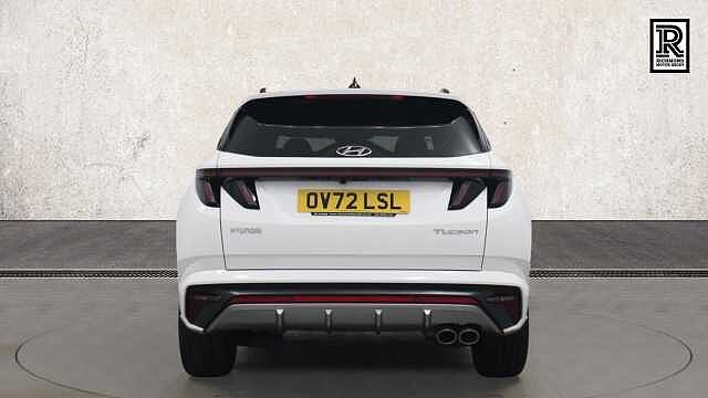 Hyundai TUCSON 1.6 T-GDi N Line S SUV 5dr Petrol Manual Euro 6 (s/s) (150 ps) White