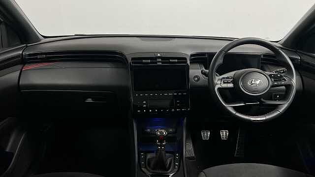 Hyundai TUCSON 1.6 T-GDi N Line S SUV 5dr Petrol Manual Euro 6 (s/s) (150 ps) White