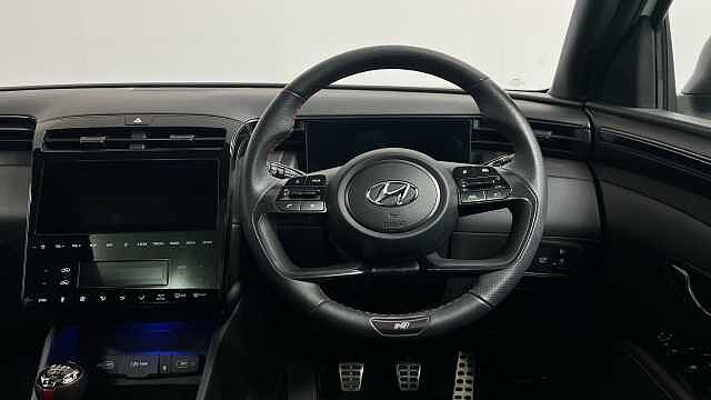 Hyundai TUCSON 1.6 T-GDi N Line S SUV 5dr Petrol Manual Euro 6 (s/s) (150 ps) White