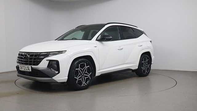Hyundai TUCSON 1.6 T-GDi N Line S SUV 5dr Petrol Manual Euro 6 (s/s) (150 ps) White