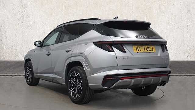 Hyundai TUCSON 1.6 h T-GDi N Line SUV 5dr Petrol Hybrid Auto Euro 6 (s/s) (230 ps) Silver