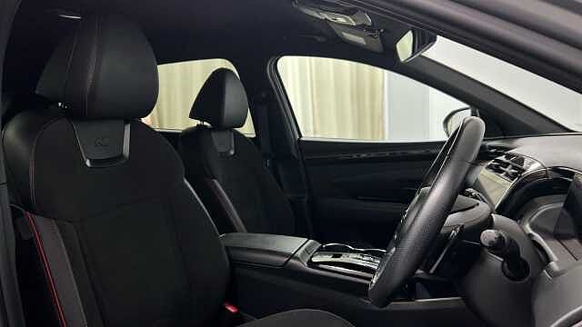 Hyundai TUCSON 1.6 h T-GDi N Line SUV 5dr Petrol Hybrid Auto Euro 6 (s/s) (230 ps) Silver