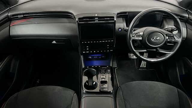 Hyundai TUCSON 1.6 h T-GDi N Line SUV 5dr Petrol Hybrid Auto Euro 6 (s/s) (230 ps) Silver