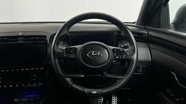 Hyundai TUCSON 1.6 h T-GDi N Line SUV 5dr Petrol Hybrid Auto Euro 6 (s/s) (230 ps) Silver