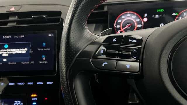 Hyundai TUCSON 1.6 h T-GDi N Line SUV 5dr Petrol Hybrid Auto Euro 6 (s/s) (230 ps) Silver