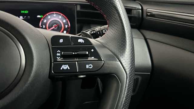 Hyundai TUCSON 1.6 h T-GDi N Line SUV 5dr Petrol Hybrid Auto Euro 6 (s/s) (230 ps) Silver