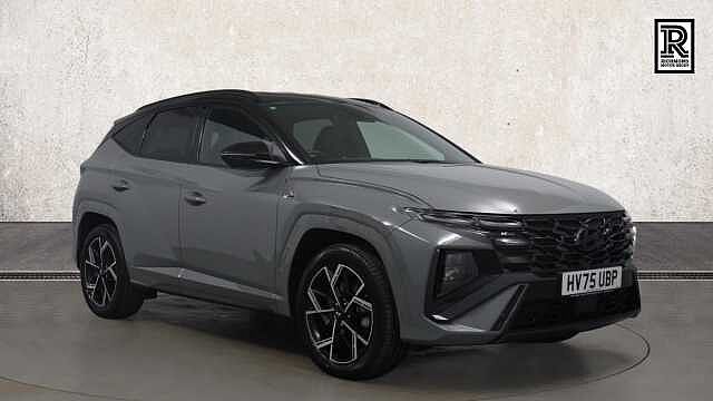 Hyundai TUCSON 1.6 T-GDi N Line SUV 5dr Petrol Hybrid Auto Euro 6 (s/s) (215 ps) SHADOW GREY