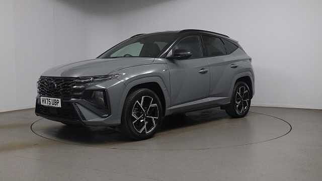 Hyundai TUCSON 1.6 T-GDi N Line SUV 5dr Petrol Hybrid Auto Euro 6 (s/s) (215 ps) SHADOW GREY