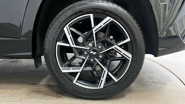 Hyundai TUCSON 1.6 T-GDi N Line SUV 5dr Petrol Hybrid Auto Euro 6 (s/s) (215 ps) BLACK