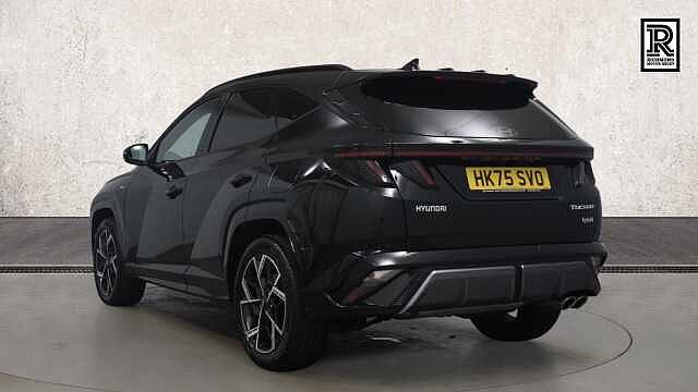 Hyundai TUCSON 1.6 T-GDi N Line S SUV 5dr Petrol Hybrid Auto Euro 6 (s/s) (215 ps) ABYSS BLACK