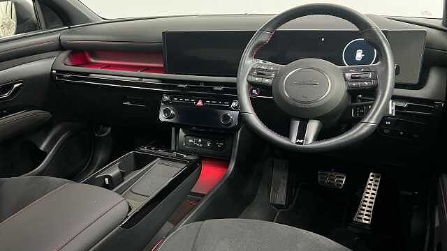 Hyundai TUCSON 1.6 T-GDi N Line S SUV 5dr Petrol Hybrid Auto Euro 6 (s/s) (215 ps) ABYSS BLACK