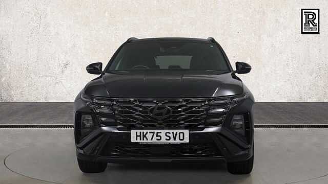 Hyundai TUCSON 1.6 T-GDi N Line S SUV 5dr Petrol Hybrid Auto Euro 6 (s/s) (215 ps) ABYSS BLACK