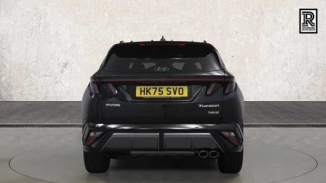Hyundai TUCSON 1.6 T-GDi N Line S SUV 5dr Petrol Hybrid Auto Euro 6 (s/s) (215 ps) ABYSS BLACK