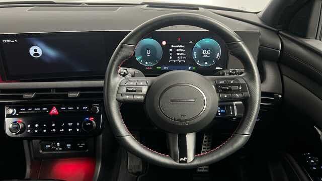 Hyundai TUCSON 1.6 T-GDi N Line S SUV 5dr Petrol Hybrid Auto Euro 6 (s/s) (215 ps) ABYSS BLACK