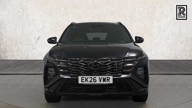 Hyundai TUCSON 1.6T N Line S SUV 5dr Petrol Hybrid Auto Euro 6 (s/s) (239 ps) Black