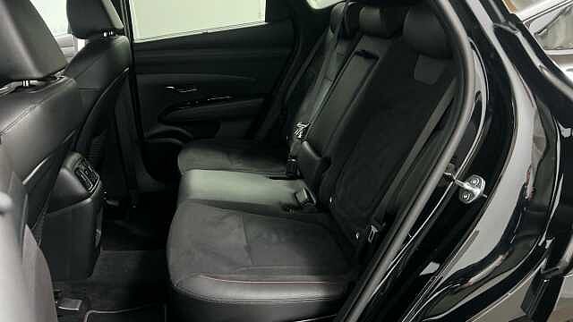 Hyundai TUCSON 1.6 T-GDi MHEV N Line S SUV 5dr Petrol Hybrid DCT Euro 6 (s/s) (160 ps) Black